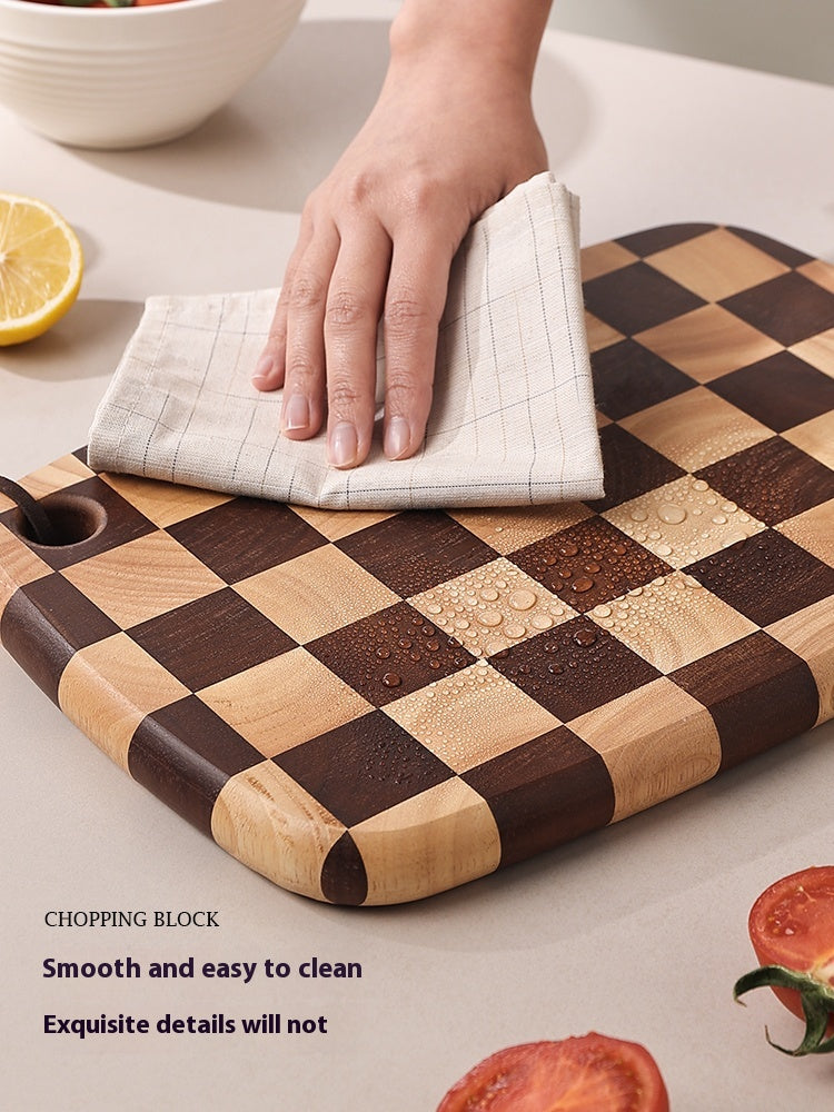 Acacia Wood Grid Cutting Board