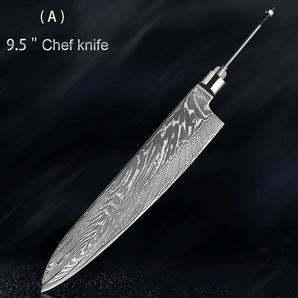 High-Hardness Damascus Kitchen Knife