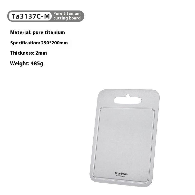 Thickened Titanium Cutting Board with Groove