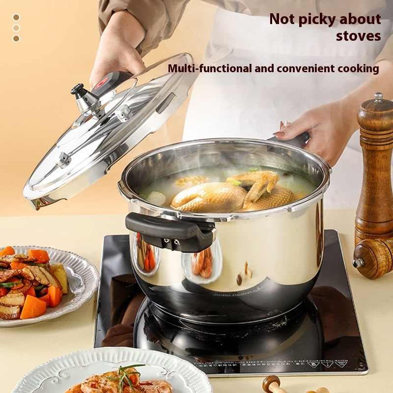Large Capacity Stainless Steel Pressure Cooker