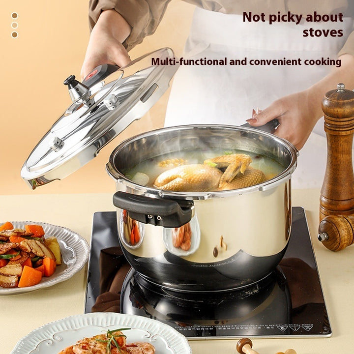 Large Capacity Stainless Steel Pressure Cooker