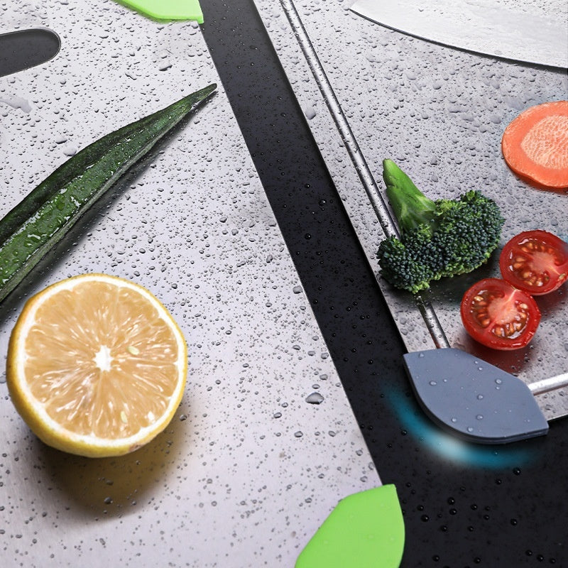 Thickened Titanium Cutting Board with Groove