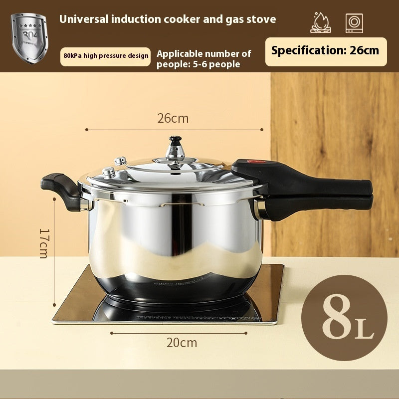 Large Capacity Stainless Steel Pressure Cooker