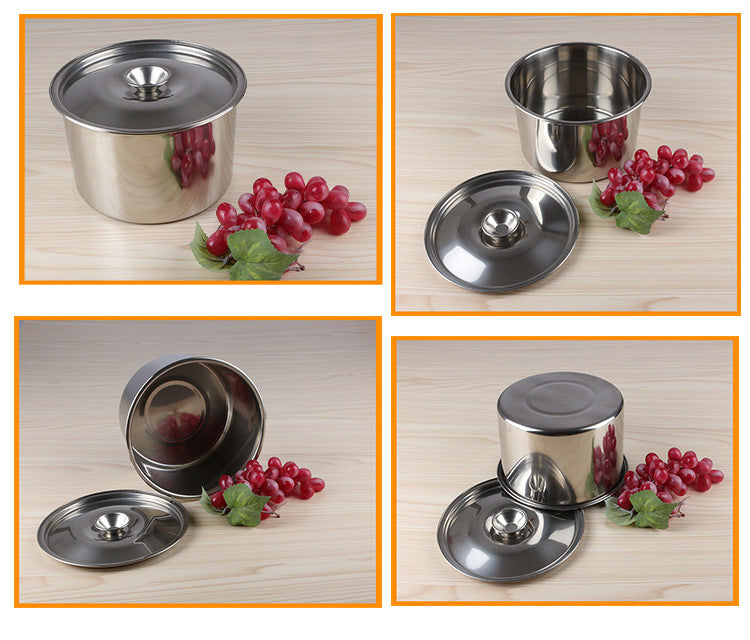 Stainless Steel Kitchen Stock & Seasoning Pot