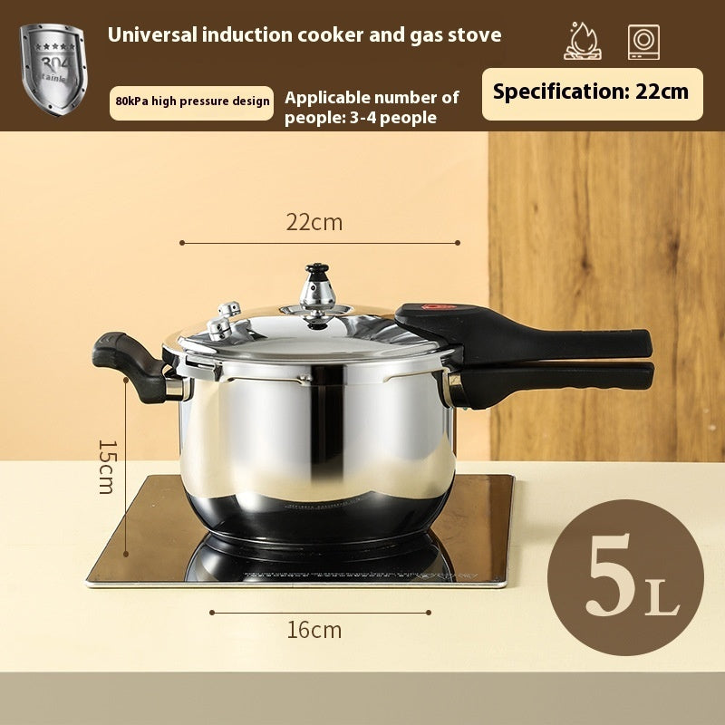 Large Capacity Stainless Steel Pressure Cooker