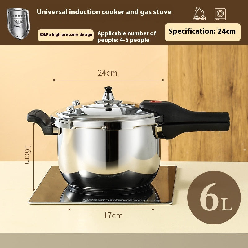 Large Capacity Stainless Steel Pressure Cooker